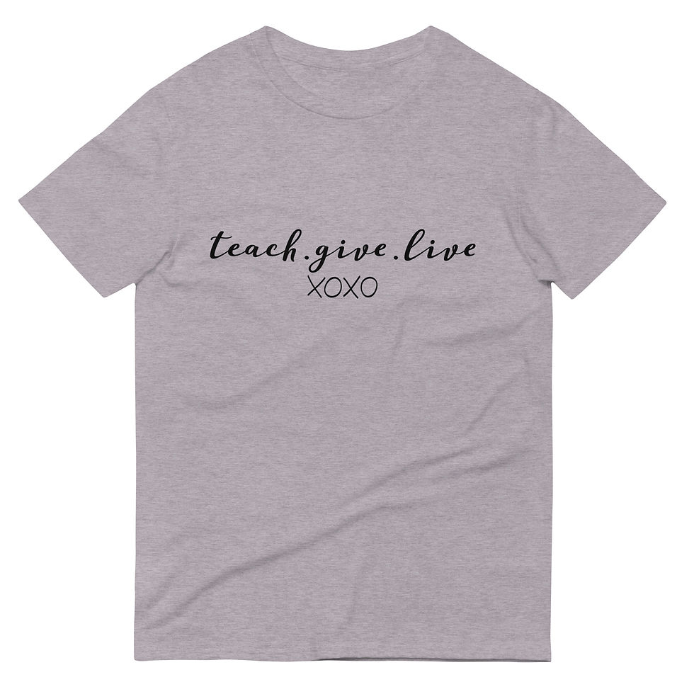 teach.give.live XOXO T-Shirt