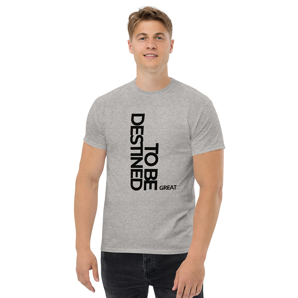 Thumbnail: DESTINED TO BE GREAT Adult Unisex tee
