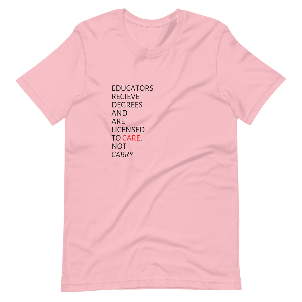 Thumbnail: Licensed to Care (Black) Unisex T-Shirt