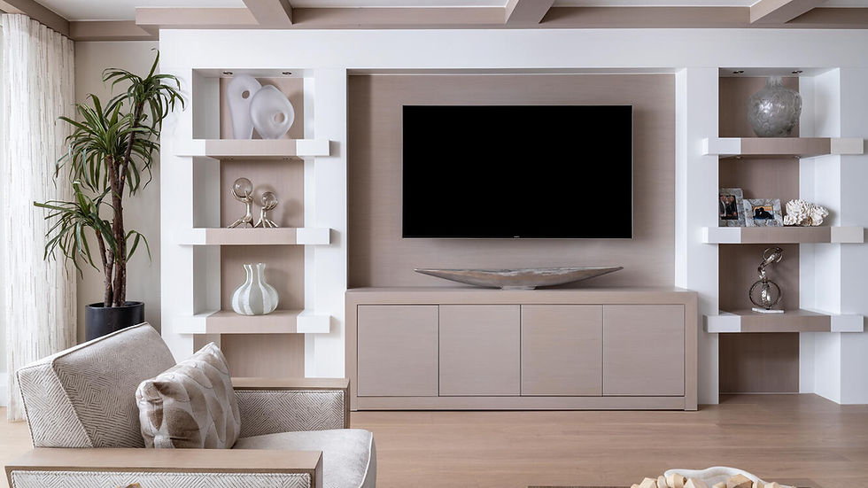 Close-up view of organic materials in modern interior design