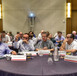 Lideranças Fenabrave em sala de palestra