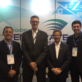 Manoel Guedes, 1º Conselheiro da FENABRAVE-MT, Paulo Boscolo, Presidente do SINCODIV-MT e Diretor da FENABRAVE-MT, Alarico Assumpção Júnior, Presidente da FENABRAVE, e Arcélio Alceu dos Santos Júnior, Presidente do SINCODIV-DF.