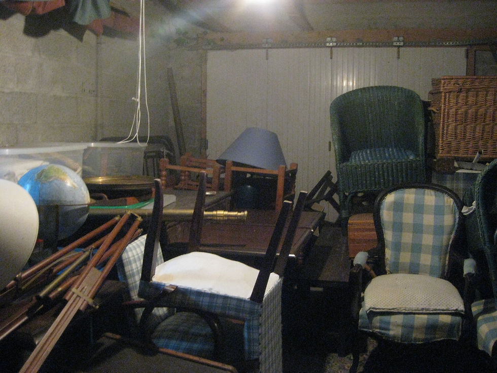 AVANT Le garage