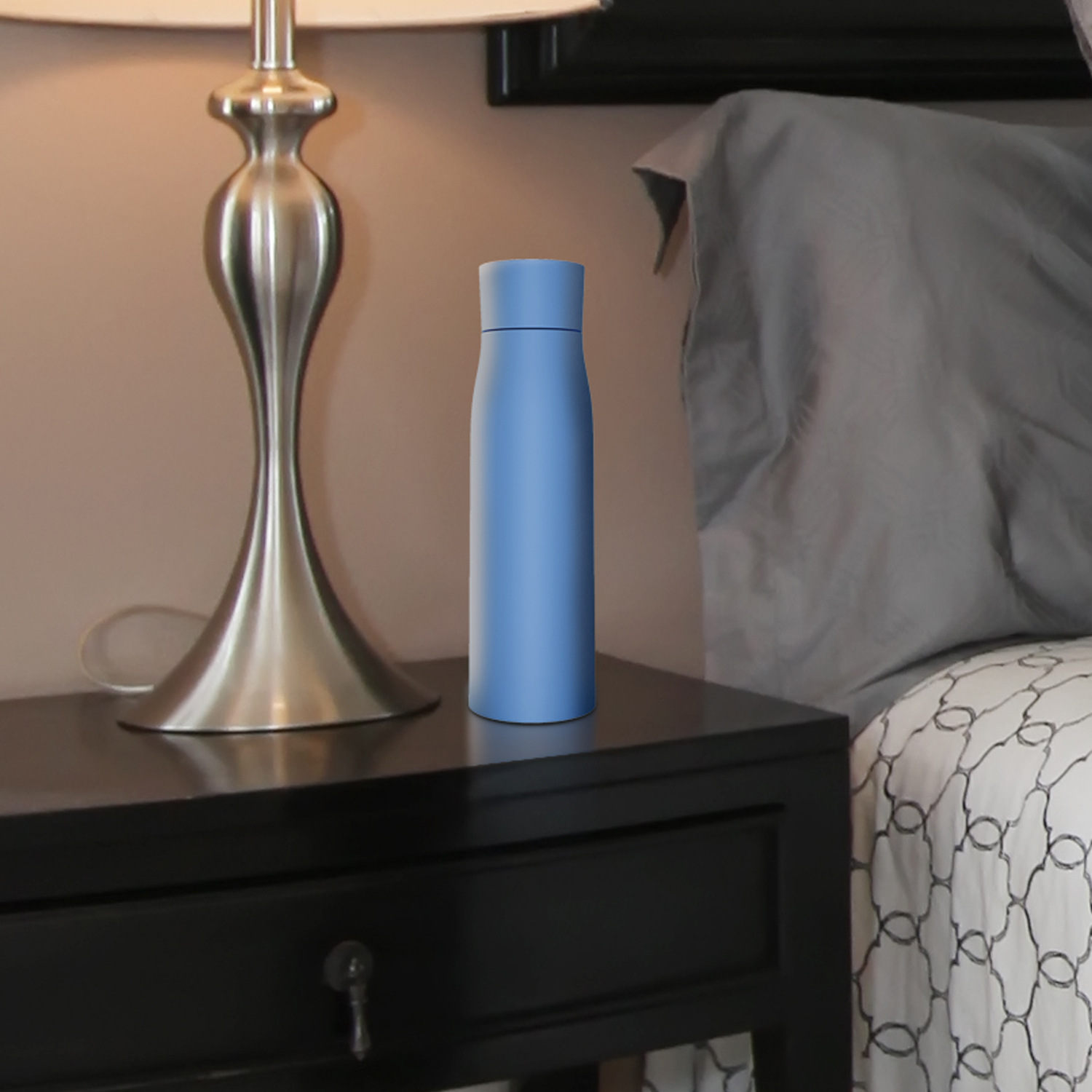Ready to Ship in Stock Double Wall Stainless Steel UV Smart Vacuum Flask Water B