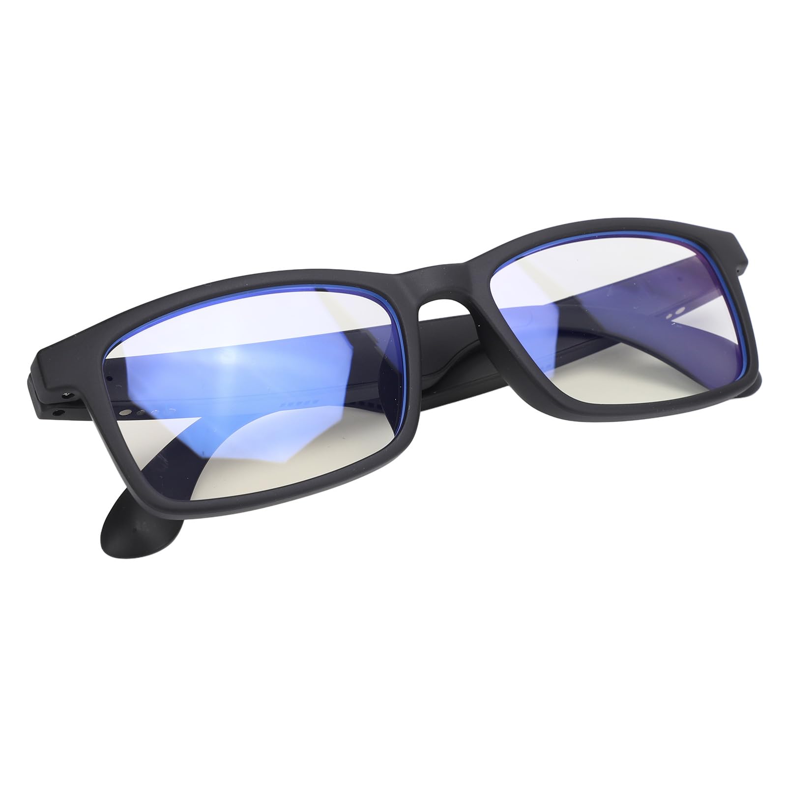 Smart Sound Glasses with Mic Blue Light Filter Touch Voice Assistant Outdoor Cyc