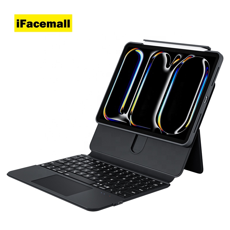 Wireless Full-Size Smart Keyboard with 7-Color Backlight