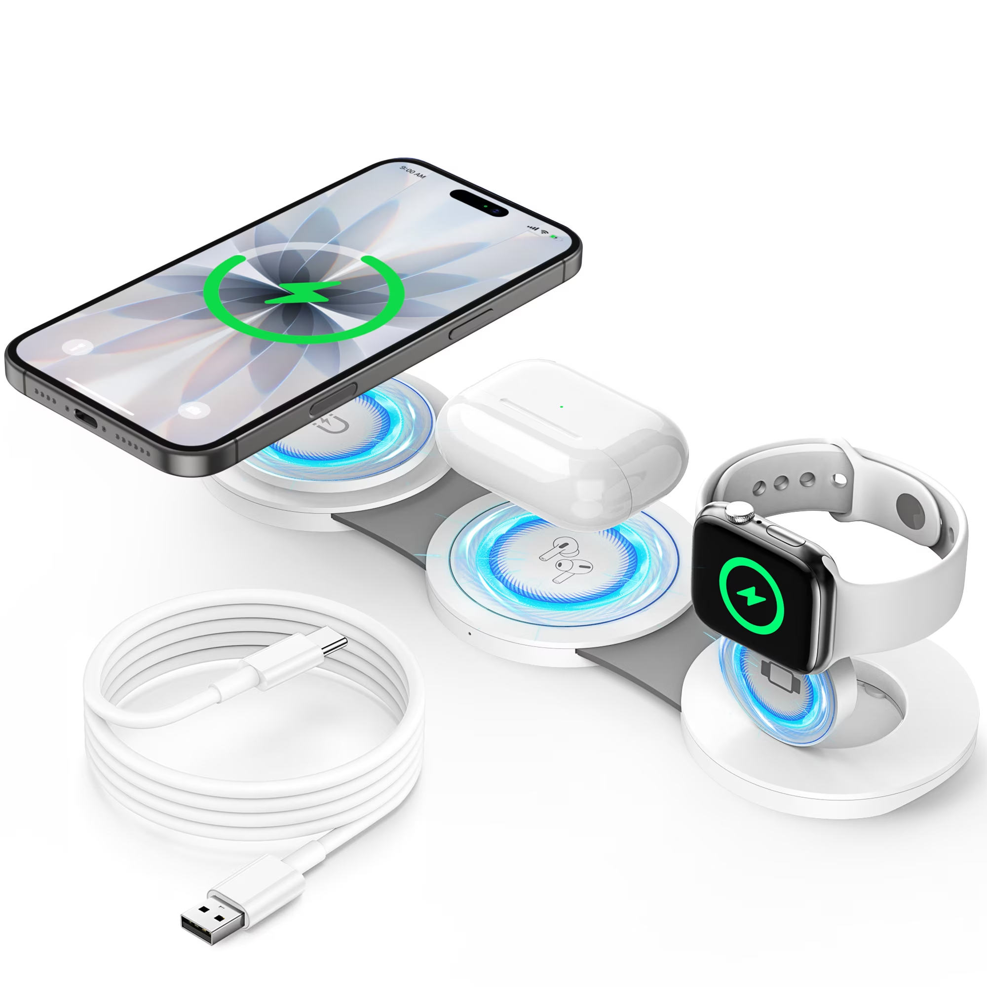 Wireless Charger for  3 in 1 