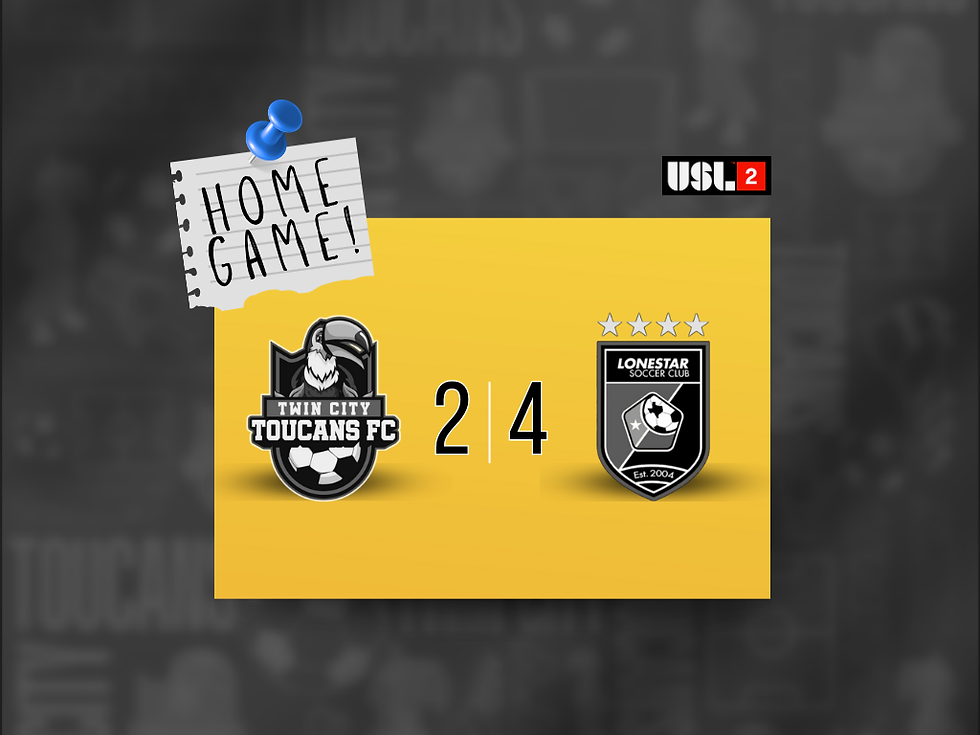 Twin City Toucans FC vs Lonestar