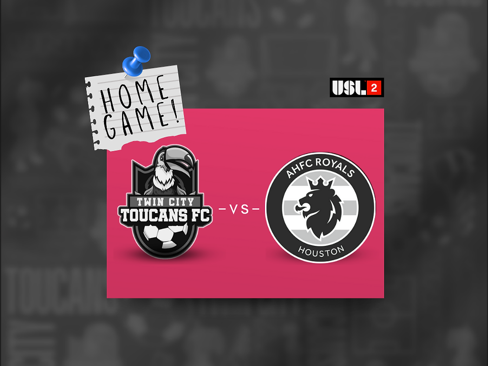 Twin City Toucans FC vs AHFC Royals