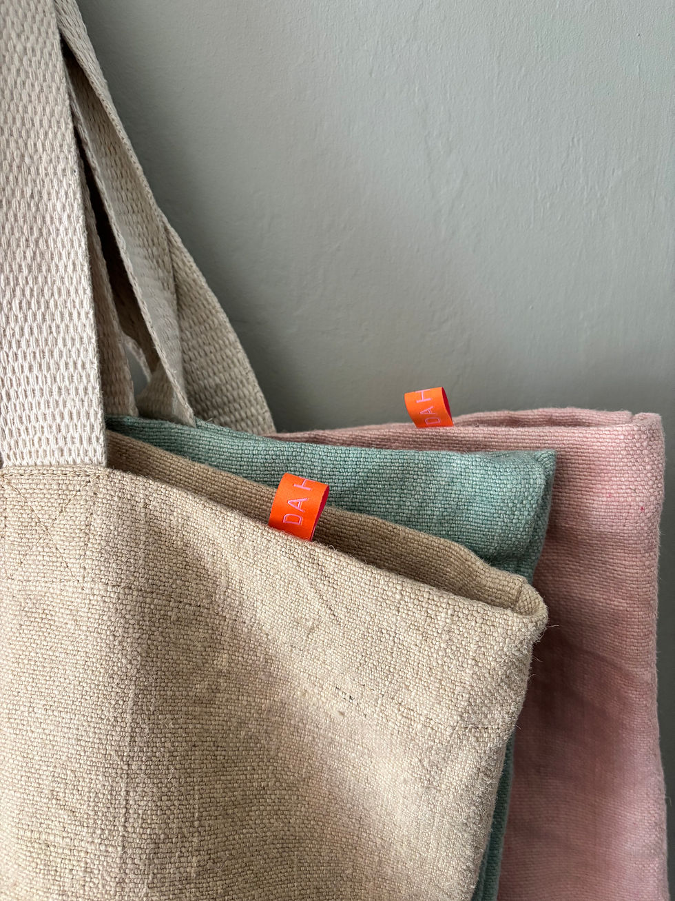 Thumbnail: pebble soft washed jute bag 