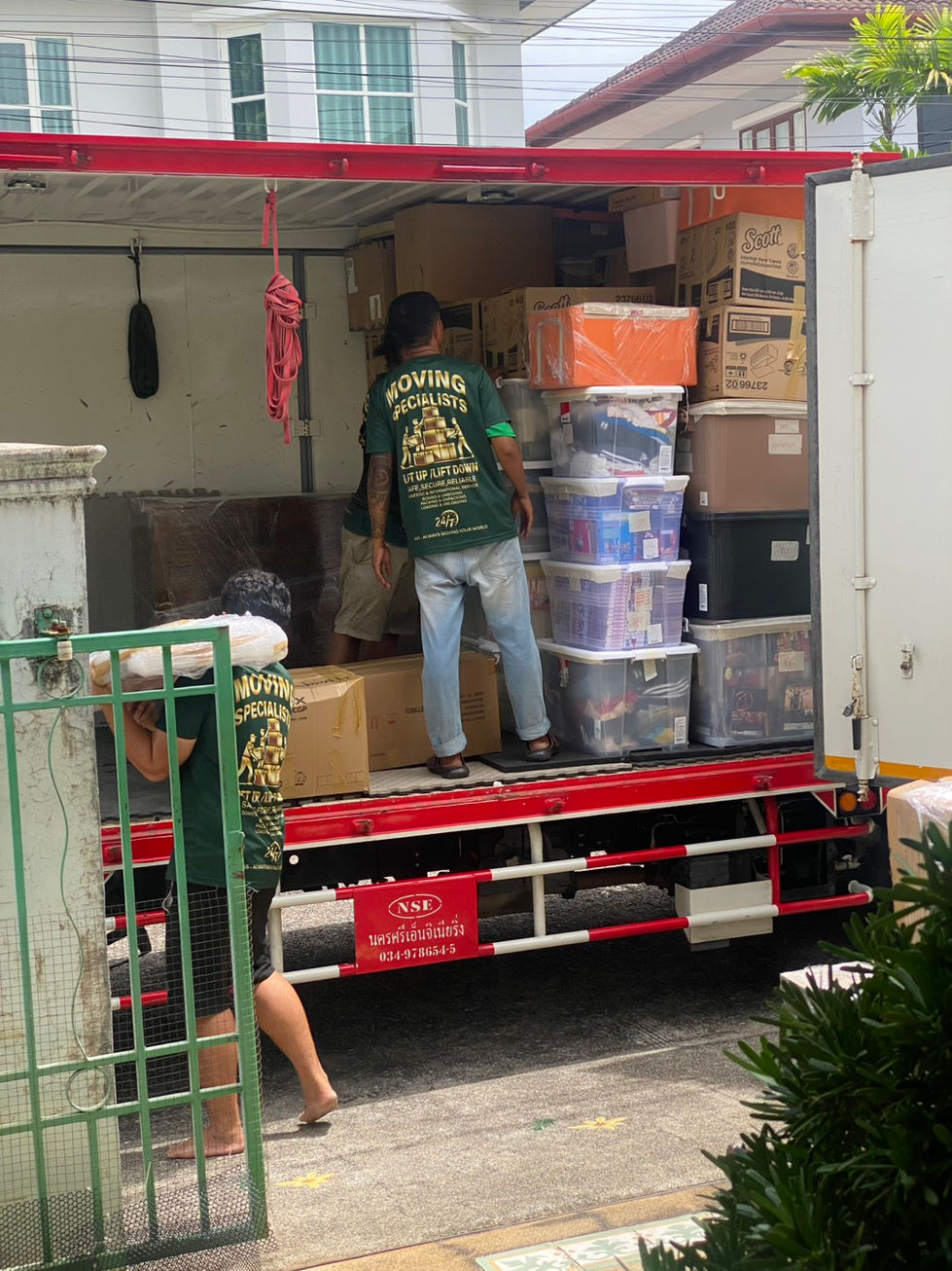House Moving Service — Chalong to Dao Ruang , Phuket
