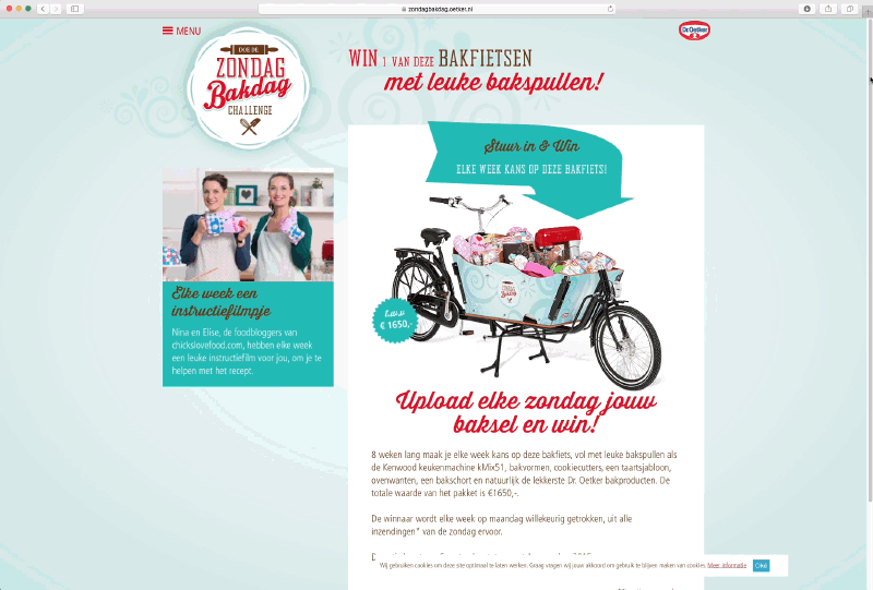 Bakfietsscherm