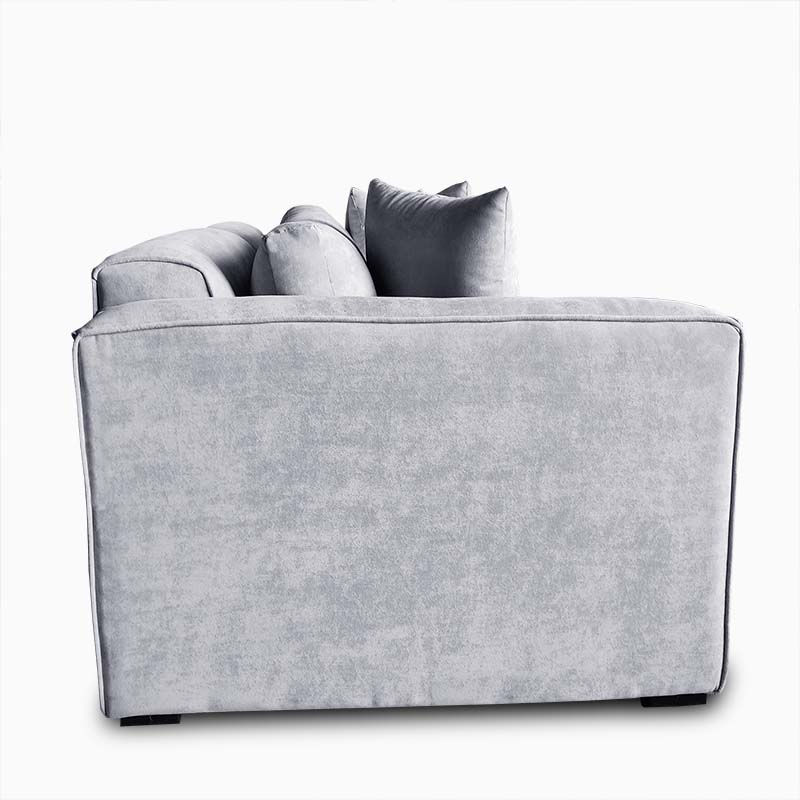 Miniatura: Love seat Austin Tela Hudson Gris Claro