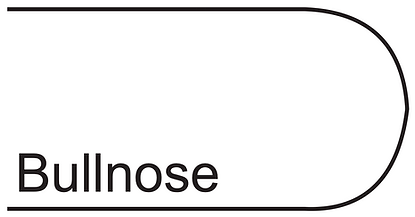 Bullnose edge