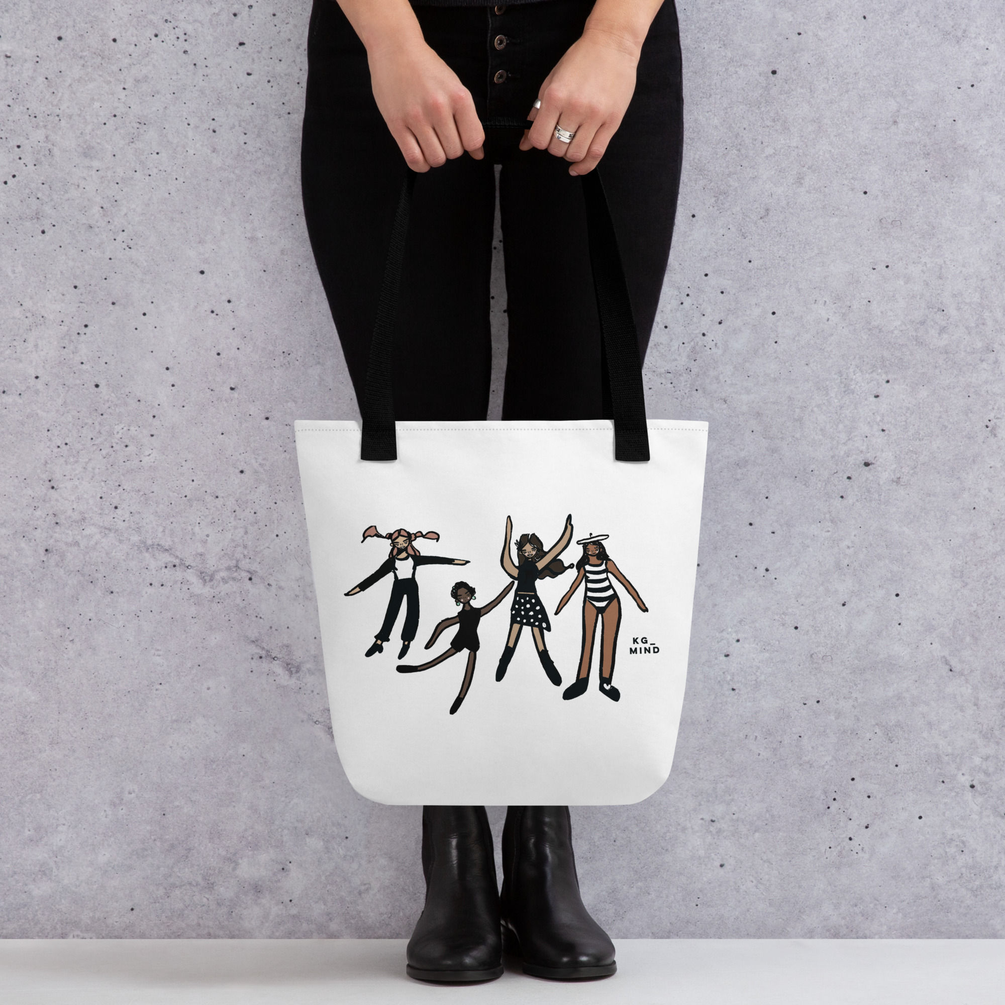Model Image - The Dancers - Tote bag