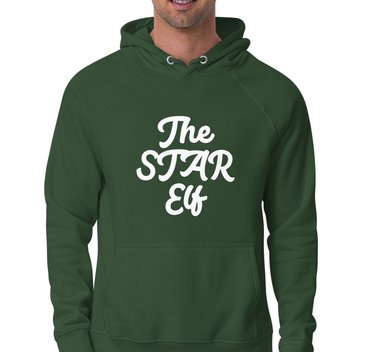 Unisex Christmas Hoodie - The Star Elf