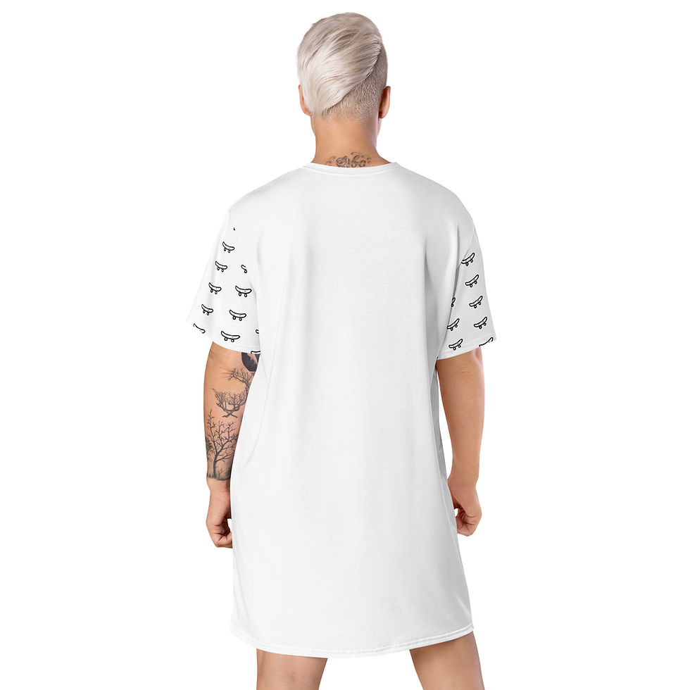 Thumbnail: Skater Girl - T-Shirt Dress - Art by KG_Mind