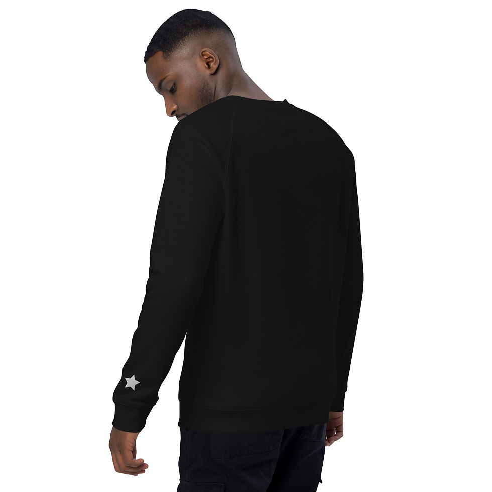 Thumbnail: Cotton Raglan Sleeve Sweatshirt with Fleeced Lining