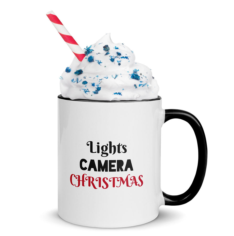 Christmas Mug - Lights, Camera, Christmas