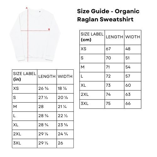 Thumbnail: Cotton Raglan Sleeve Sweatshirt with Fleeced Lining