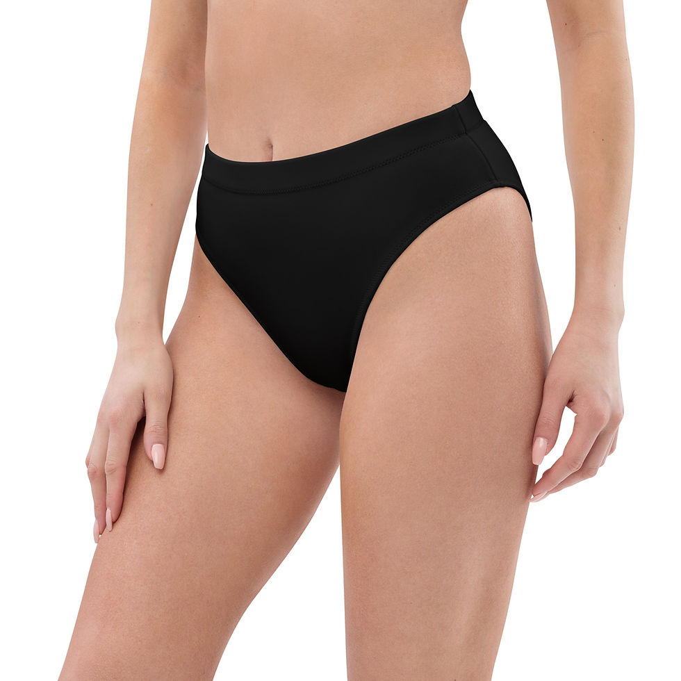 Thumbnail: Recycled High-Waisted Bikini Bottom  - Diva