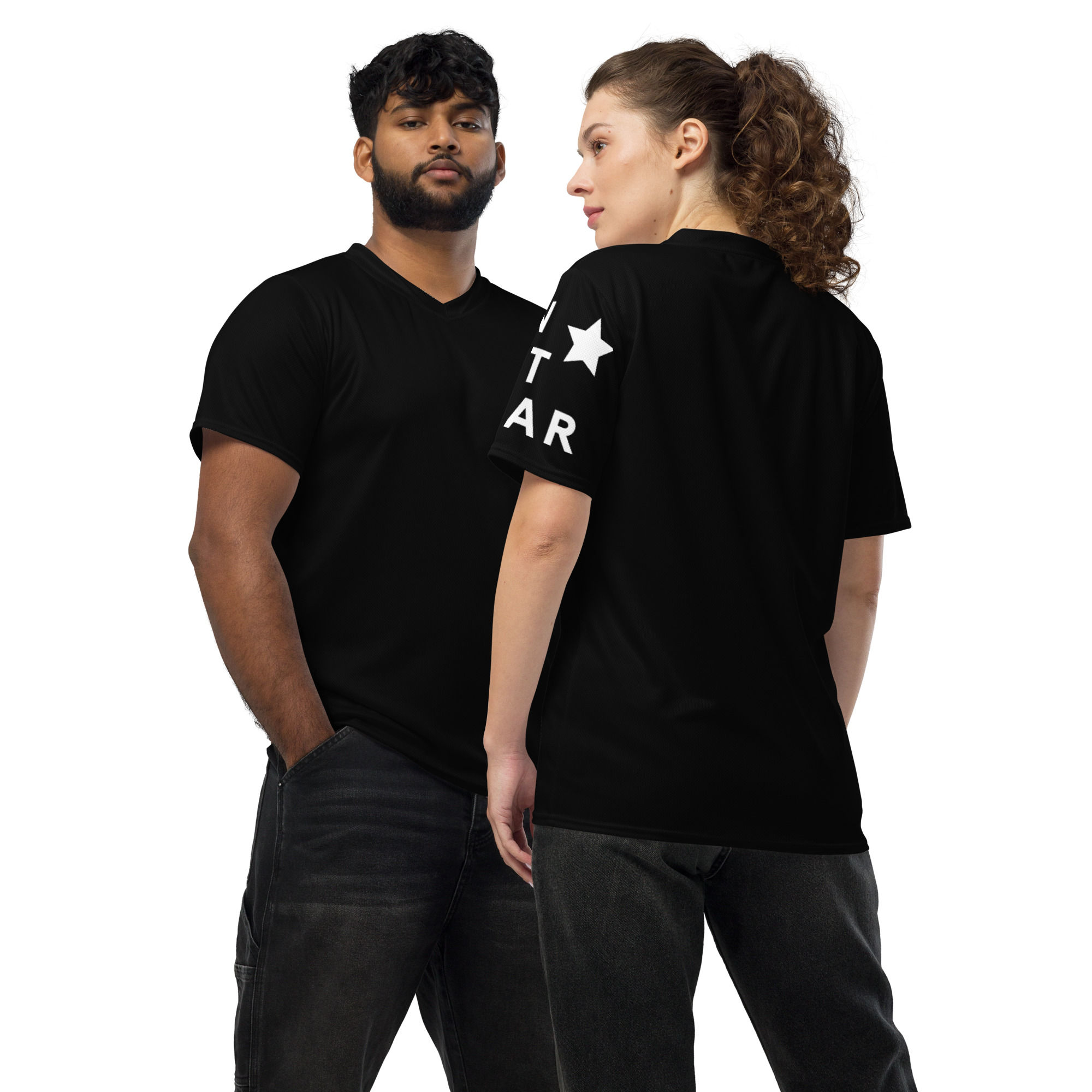Unisex Sports T-shirt - Black