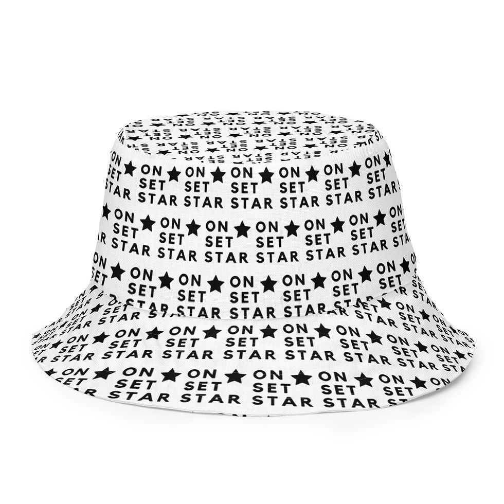 Thumbnail: Reversible Bucket Hat - White/Black