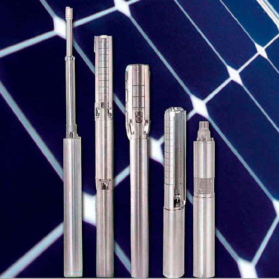Hybrid Submersible Solar Pump Max Flow: 100 L/min Max Height: 185m ZIRI |  WccSolar