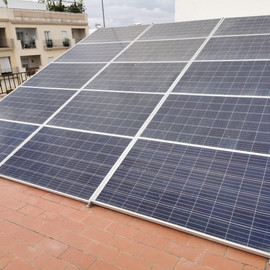 Ahorro eléctrico en los Palacios con inyección a red