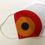 Thumbnail: Masque tissu design graphique inspiration Pierre Cardin version 2