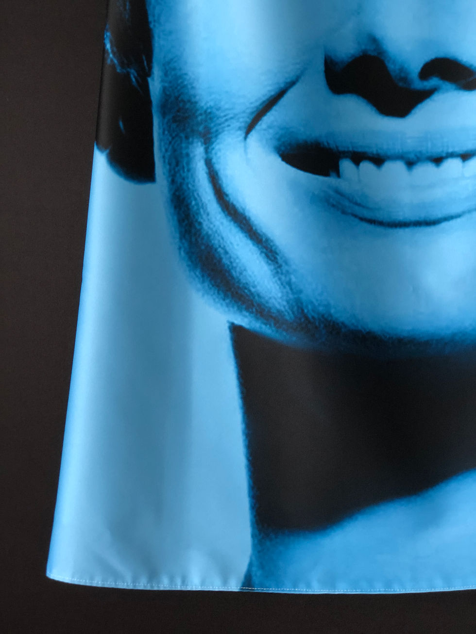 Miniature : Audrey in blue / Audrey Hepburn iconic dress in blue