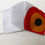 Thumbnail: Masque tissu design graphique inspiration Pierre Cardin version 1