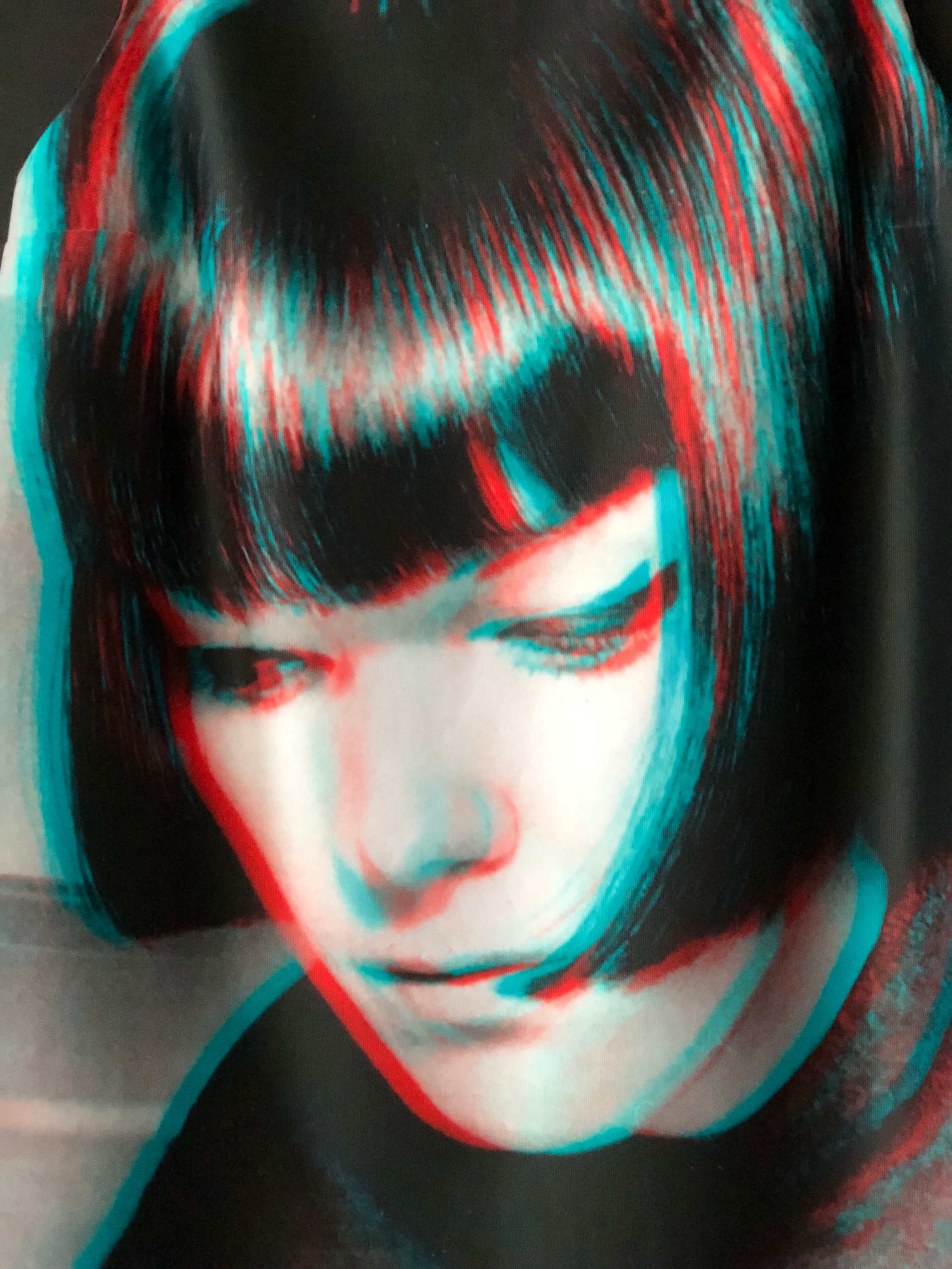 robe Mary Quant effet 3D /Mary Quant iconic dress 3D effect