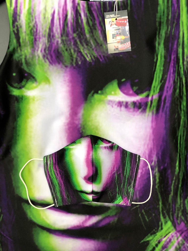 Thumbnail: Masque unique iconique Jane Birkin 3D effect