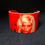 Thumbnail: bracelet  manchette "Nancy Sinatra"/ 3D orange