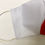 Thumbnail: Masque tissu design graphique inspiration Pierre Cardin version 1