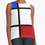 Miniature : top sans manche/débardeur imprimé inspiration Mondrian dos blanc