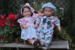 Delphine brune et blonde