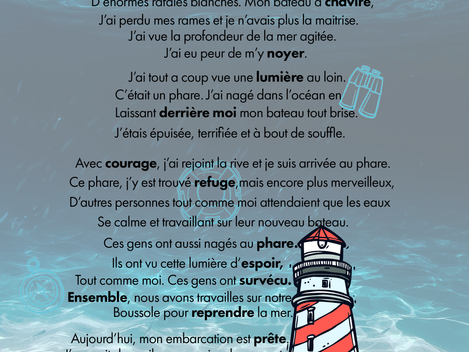 Superbe témoignage d'une participante au programme en hébergement.