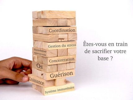 Les suppléments chez les jeunes athlètes: Vous jouez à Jenga?