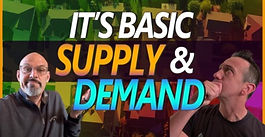 It's Basic Supply and Demand