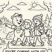 Create a kid-friendly depiction of this