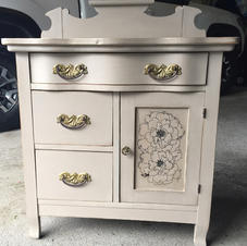 Antique Oak Washstand
