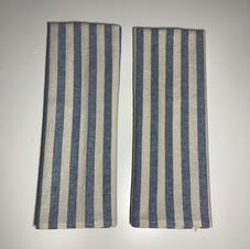 Essex Linen Tea Towel in Blue Stripe