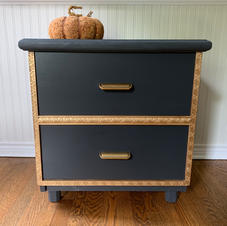 FOR SALE: Small Cabinet with Gilded Trim