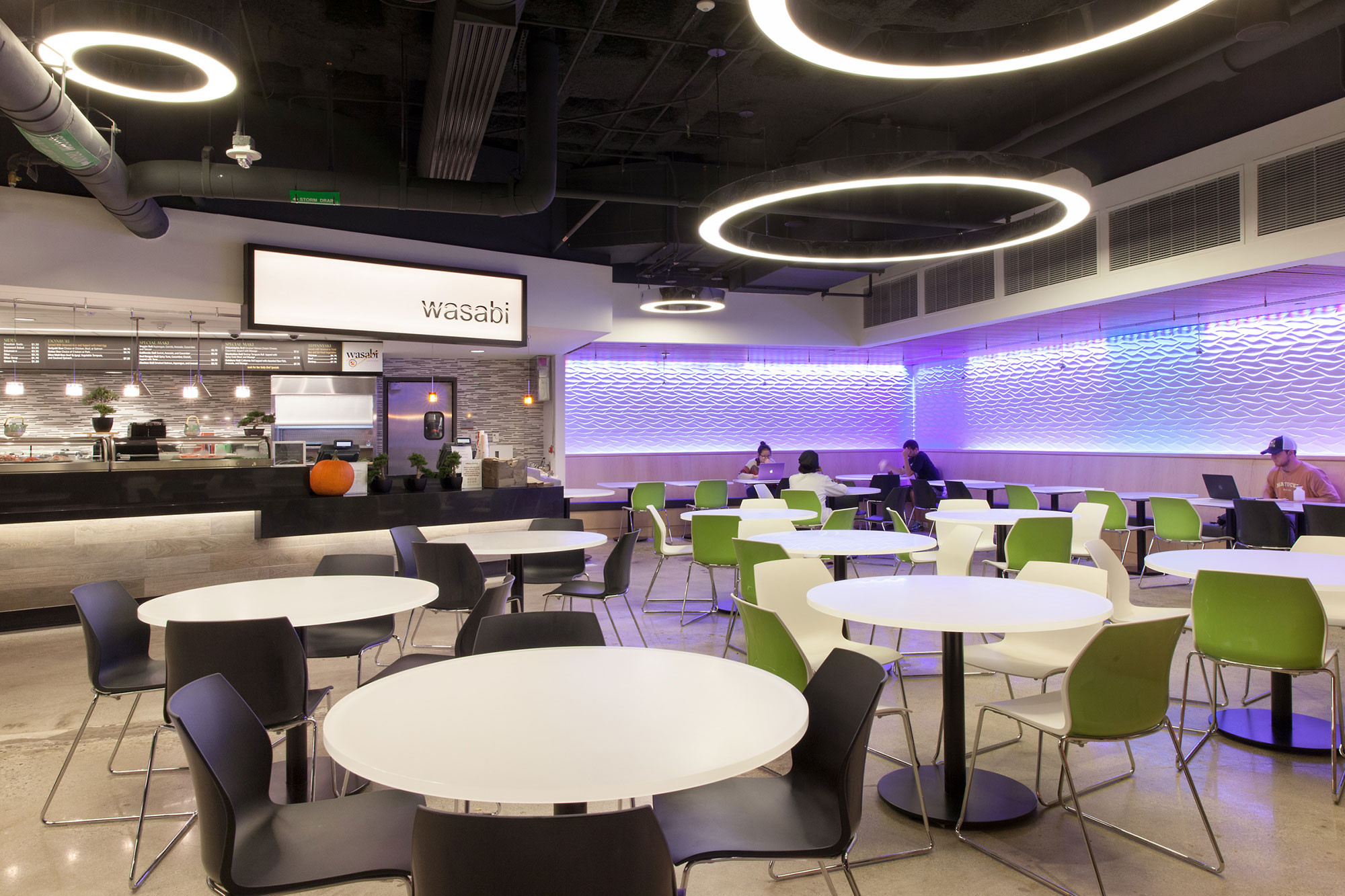 UMass Amherst Blue Wall Dining Renovation