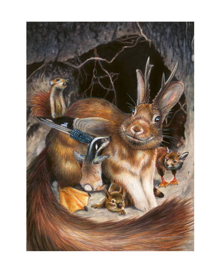 Illustration Wolpertinger