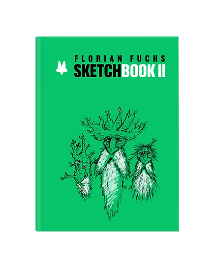 SKETCHBOOK II | Florian Fuchs Skizzenbuch Band 2 als E-Book