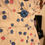Thumbnail: 1940s Cream Cold Rayon - Chinese Lantern print