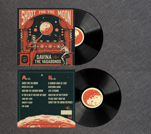 Shoot for the Moon Vinyl | DavinaVagabonds